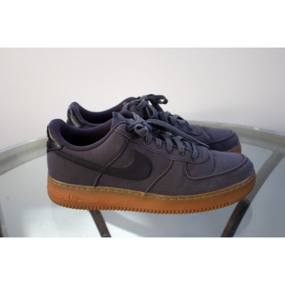 Nike Other - RARE! Nike Air Force 1 '07 LV8 Low Premium Black Gum 2018 Men Size 10 Sneaker